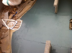 Sea ray boat rotten floor